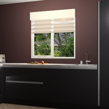 Zwarte greeploze keuken Luzern 61531