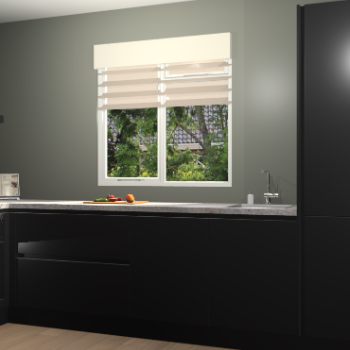 Zwarte greeploze keuken Luzern 61523