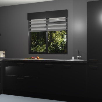 Zwarte keuken Luzern 61545