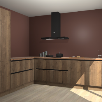 Chocolade Eiken greeploze keuken Antibes 61564