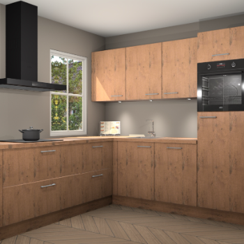 Astoria eiken keuken Leeds 83997