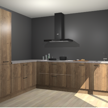 Chocolade Eiken keuken Antibes 61673