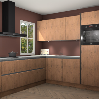 Astoria eiken greeploze keuken Leeds 84017