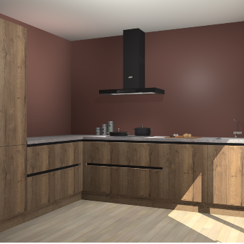 Chocolade Eiken greeploze keuken Antibes 61674