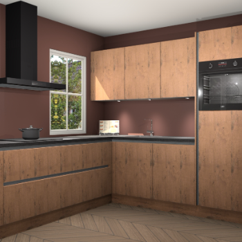 Astoria eiken greeploze keuken Leeds 84059