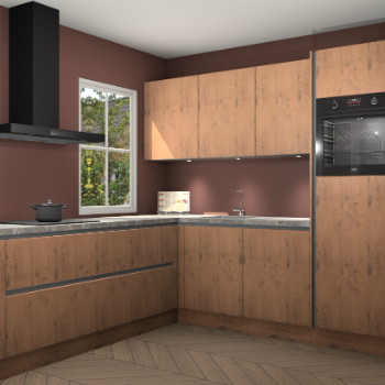 Astoria eiken greeploze keuken Leeds 84071