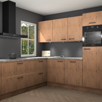 Astoria eiken keuken Leeds 84072