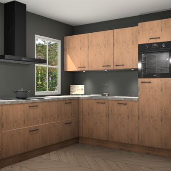 Astoria eiken keuken Leeds 84073