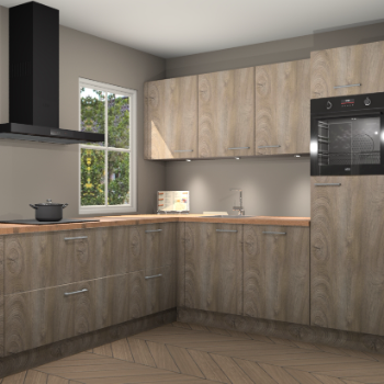 Cantaro eiken keuken Leeds 84107