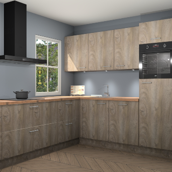 Cantaro eiken keuken Leeds 84109