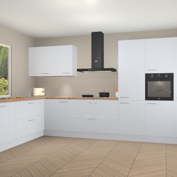 Sneeuwwitte keuken Debrecen 69376