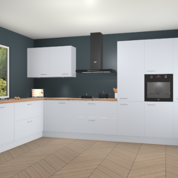 Sneeuwwitte keuken Debrecen 69377