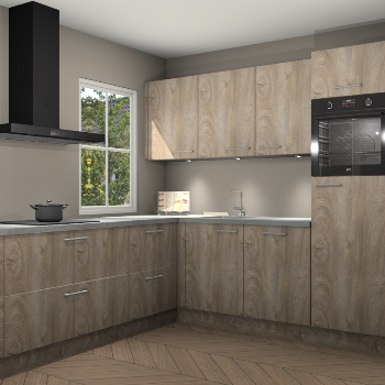 Cantaro eiken keuken Leeds 84130