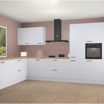 Sneeuwwitte keuken Debrecen 69379