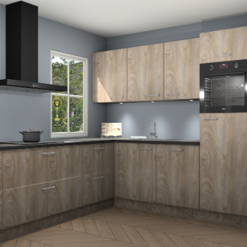 Cantaro eiken keuken Leeds 84173