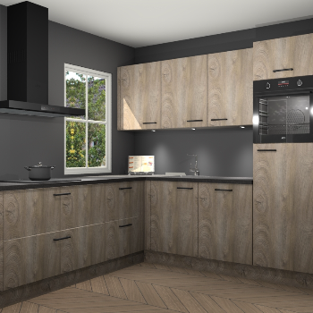 Cantaro eiken keuken Leeds 84175