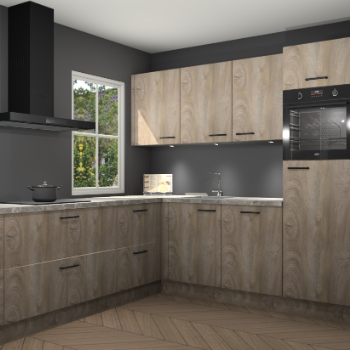 Cantaro eiken keuken Leeds 84182