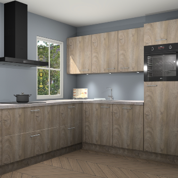 Cantaro eiken keuken Leeds 84193