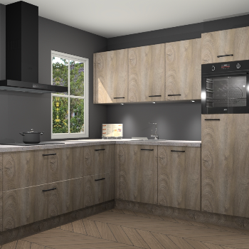 Cantaro eiken keuken Leeds 84196