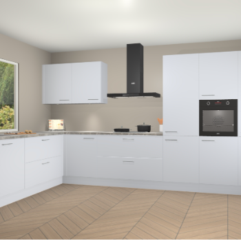 Sneeuwwitte keuken Debrecen 69559