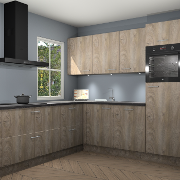 Cantaro eiken keuken Leeds 84203