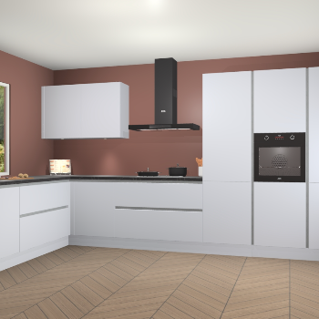 Sneeuwwitte greeploze keuken Debrecen 69574