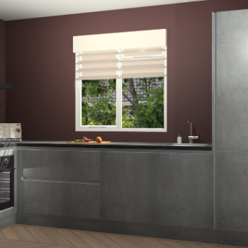 Beton Parelgrijs greeploze keuken Luzern 61665