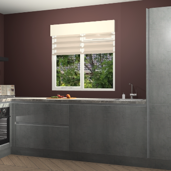 Beton Parelgrijs greeploze keuken Luzern 61683