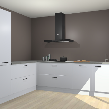 Sneeuwwitte keuken Antibes 62017