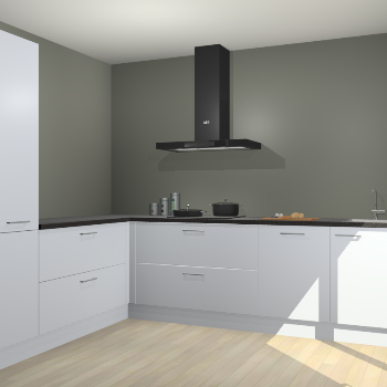 Sneeuwwitte keuken Antibes 62027