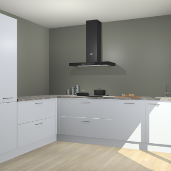 Sneeuwwitte keuken Antibes 62033