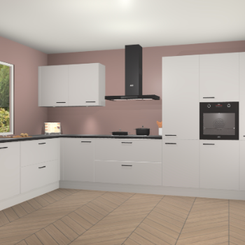 Zijdegrijze keuken Debrecen 70030