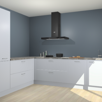 Sneeuwwitte keuken Antibes 62034