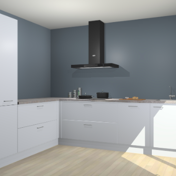 Sneeuwwitte keuken Antibes 62053