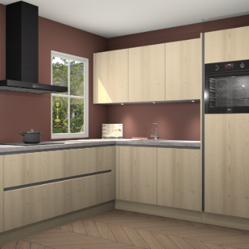 Vuren greeploze keuken Leeds 84594