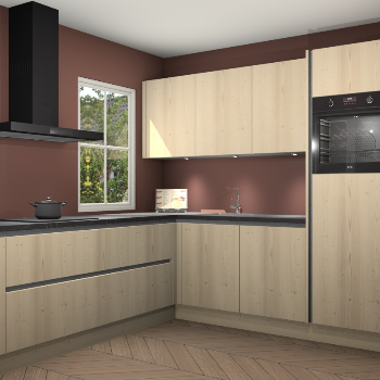 Vuren greeploze keuken Leeds 84736