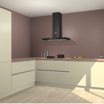 Magnolia greeploze keuken Antibes 62158