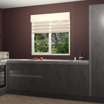 Beton Antraciet greeploze keuken Luzern 61829