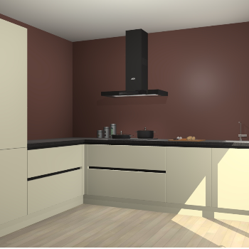 Magnolia greeploze keuken Antibes 62189