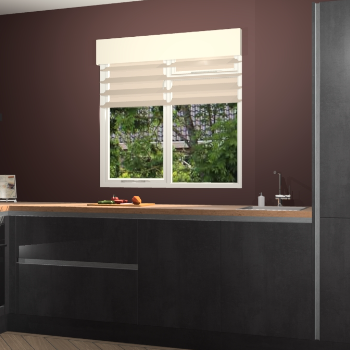 Beton Zwarte greeploze keuken Luzern 61860