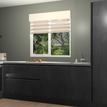 Beton Zwarte greeploze keuken Luzern 61882