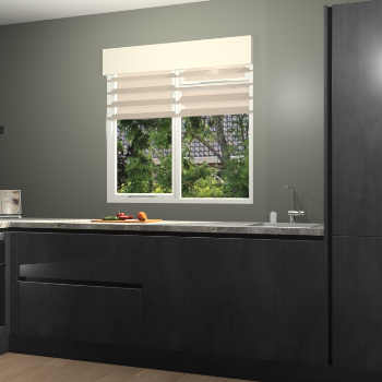 Beton Zwarte greeploze keuken Luzern 61915