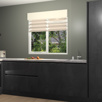 Beton Zwarte greeploze keuken Luzern 61960