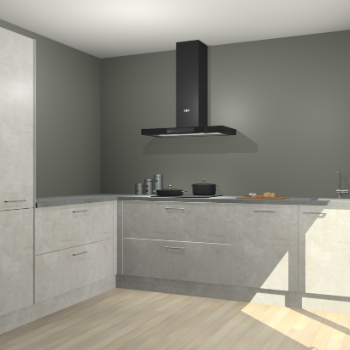 Beton Opal  keuken Antibes 62405