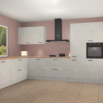 Beton Opal keuken Debrecen 70240