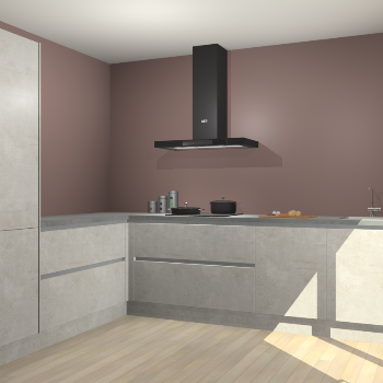 Beton Opal greeploze keuken Antibes 62409