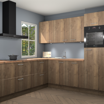 Chocolade eiken keuken Leeds 85122