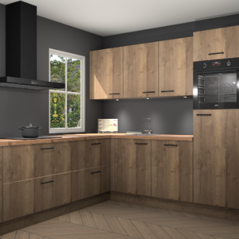 Chocolade eiken keuken Leeds 85124