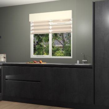 Beton Zwarte greeploze keuken Luzern 61981