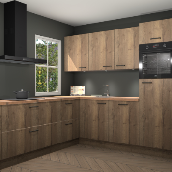 Chocolade eiken keuken Leeds 85125